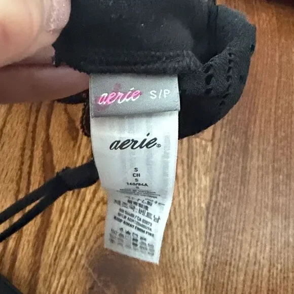 Aerie Midnight Lace Bralette Size Small - Picture 4 of 5